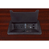 Regency Legacy 120-inch Racetrack Conference Table with Power Data Grommet- Mahogany Regency