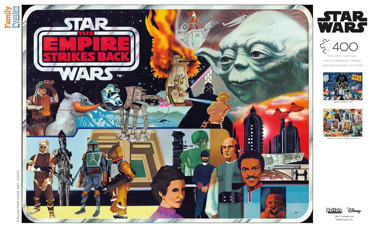 Buffalo Games - Star Wars - Star Wars Collectors Case Art - 400 Piece Jigsaw Puzzle for Families Challenging Puzzle Perfect for Game Nights - Finished Puzzle Size is 21.25 x 15.00 Buffalo Games