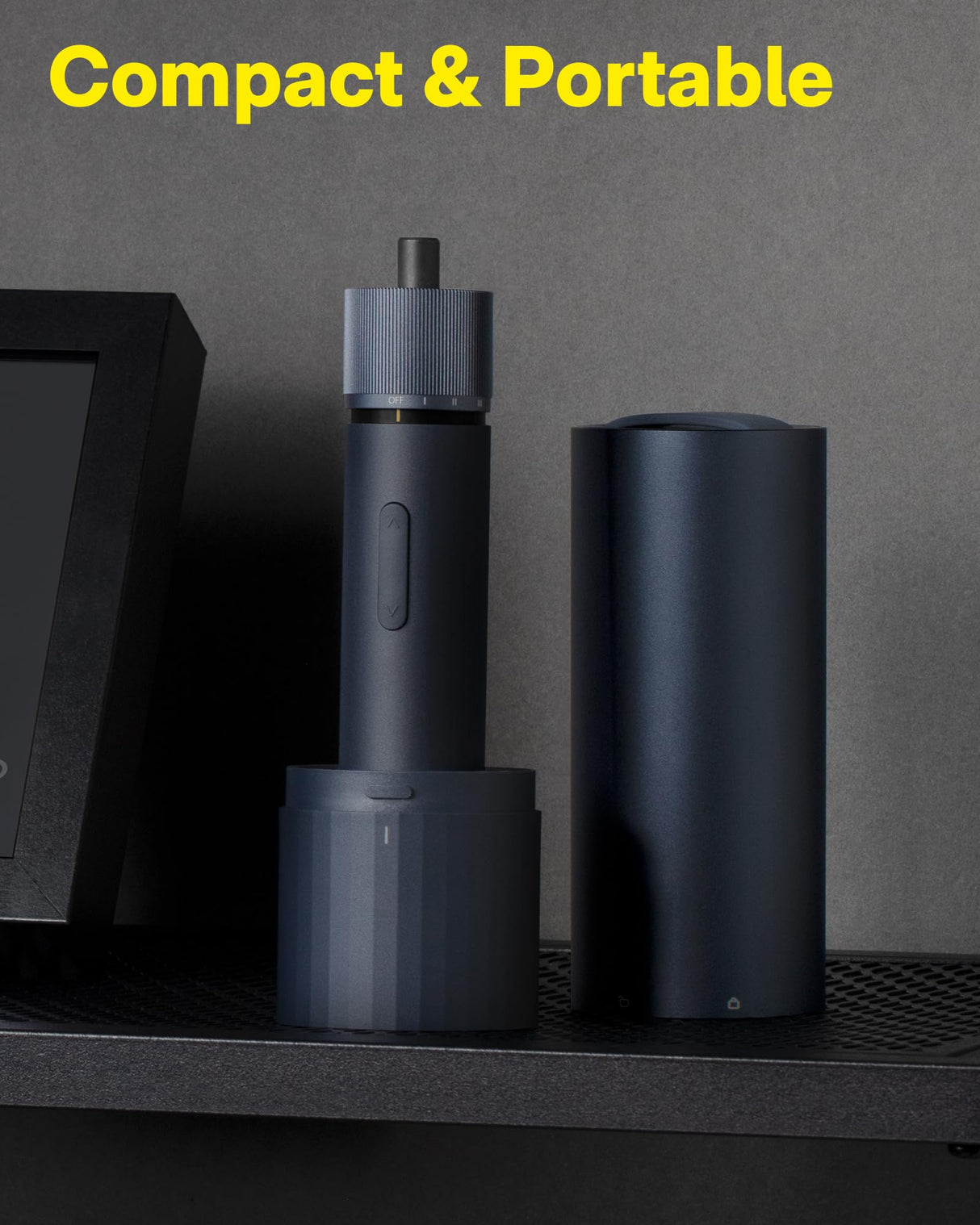 HOTO Electric Screwdriver Rechargeable, 3.6V Cordless Screwdriver Set USB-C, 3 Torque Settings, 1500mAh Battery, LED Light & 12 S2 Metal Bits for Furniture/Electrical Repairs HOTO