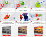 Horse Paint by Numbers Kit for Adults, DIY Animals Acrylic Paint by Numbers Kits on Canvas, Sunset Beach Oil Painting for Gift Home Wall Decor Art Crafts 16"x20"(Frameless) TUMOVO