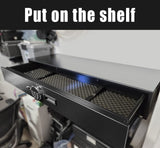 Heavy-duty Under Bed Safe, Rapid Gun Storage Safe Drawer Safe for AR Rifle Ammo Pistol Accessories for Home and Vehicle LANGGER V