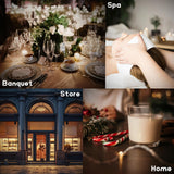 MAQIHAN 100 Wood Wicks for Candles Making - Smokeless Wooden Candle Wicks Crackling Candle Wax Wood Wick mechas para velas de cera Candle Making Wicks for Paraffin Candle Soy Wax Candlemaking(50 Sets) MAQIHAN