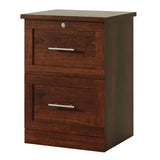Realspace® 17"D Vertical 2-Drawer File Cabinet, Mulled Cherry Realspace