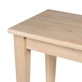 Boraam Shaker Backless Wood Bench - Blonde Oak Boraam