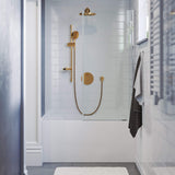 Swiss Madison Well Made Forever Voltaire 48"x32" Acrylic White, Alcove, Left Hand Drain, Apron Bathtub Swiss Madison
