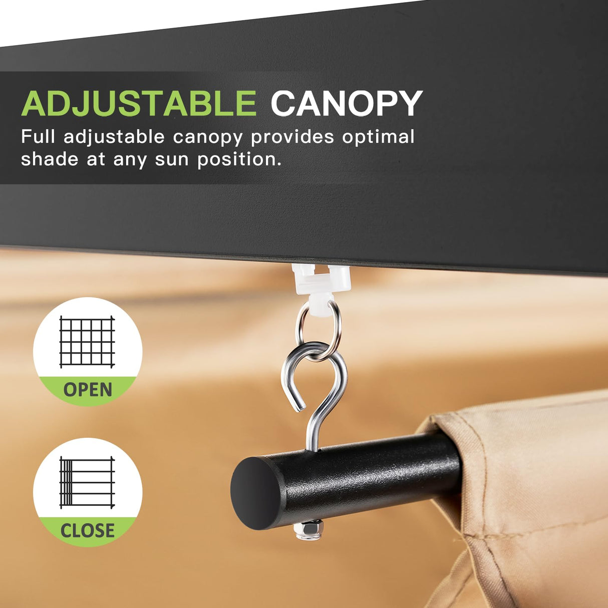 Aoxun 12x16 Outdoor Pergola, Patio Aluminum Pergola with Upgraded Retractable Canopy, Heavy Duty Metal Pergolas and Gazebos with Adjustable Sun Shade Cover for Modern Backyard, Deck, Garden Aoxun