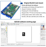 Ovsuqu Fiber Laser Engraver JPT MOPA100W E2 Fiber Marking Machine with 80mm Rotary Axis Metal Laser Engraving Machine 200x200mm+300x300mm for Metal (JPT MOPA 100W E2) Ovsuqu