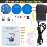 DIY Ultrasonic Suspension Solder Project Kit for Electronic Soldering Practice and Learning, Mini Cool Acoustic Levitator, DIP Version, Great STEM Project and Gift by VIGURTIME VIGURTIME