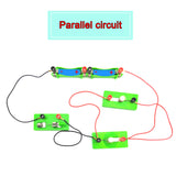 EUDAX Physics Science Lab Learning Circuit kit,Electricity Experiment Set,Building Circuits for Kids Junior Senior High School Students (Basic kit) EUDAX