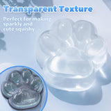 LET'S RESIN Transparent Gel for Taba Squishy, 28oz Super Soft Flex Rubber for Squishy Maker, DIY Decompression Gift for Cat Paw, Hamster, Artificial Strawberry and Chick Squishy LET'S RESIN