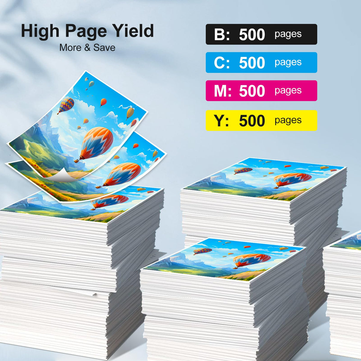 LC401XL Ink Cartridges for Brother Printer Compatible LC401 Ink Replacement for Brother LC401 Ink Cartridges LC401XL High Yield to use with Brother MFC-J1010DW MFC-J1012DW MFC-J1170DW (4 Pack, XL) RGiNK