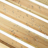 Giantex Potting Bench Table for Outside Natural Wood Garden Plant Lawn Patio Table Storage Shelf Metal Tabletop Outdoor Workstation Flower Pot Bench (Natural Fir w/Cabinet) Giantex