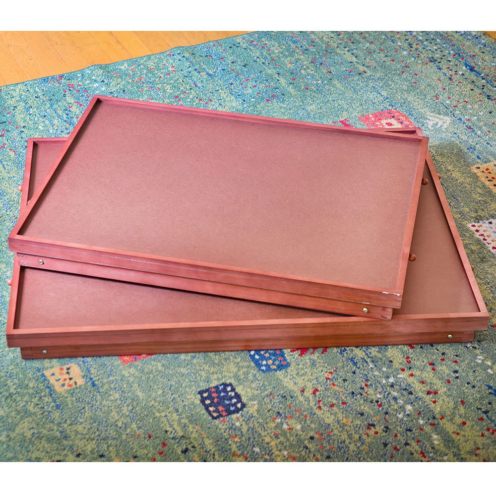 Bits and Pieces - Standard Puzzle Plateau Lounger with Cover - Puzzle Accessories & Storage - Portable 1000 pc Puzzle Table with Legs - 21" x 29" Bits and Pieces