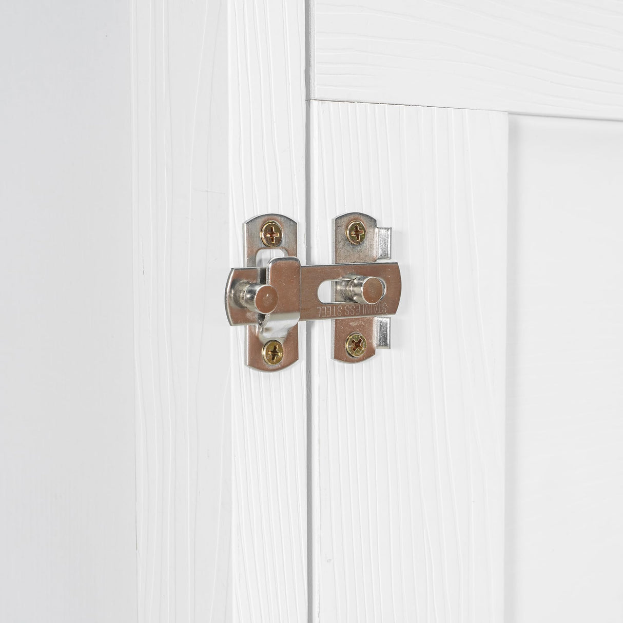 Merax Wall Murphy Bed with Storage, Foldable Cabinet Bed with Vanity Desk, Center Mirror & 2 Side Drawers, Queen Size, White Merax