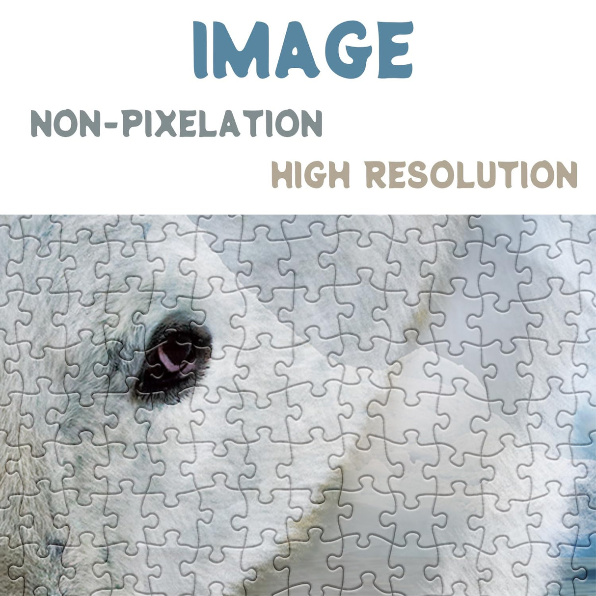 Animal Bear Jigsaw Puzzle for Adult 1000 Piece, Challenging Impossible Difficult Hard Puzzles for Adult, Nature Wildlife Hunting Puzzle 1000 Pieces BBOLDIN