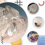 Ksedcon 1lb Gel Wax Clear Set for Candle Making, DIY Transparent Jelly Wax Melts, Handmade Material Crystal Candle Supplies- 16 OZ Ksedcon