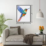 Uniquilling Quilling Kit for Adults - Hummingbird Paper Quilling Kit with Tools & Manual, DIY Craft Kit, 8 x 1 x 0.7 inches, Not Foldable Uniquilling