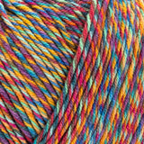 YarnArt Jeans Tropical – Variegated Cotton Acrylic Blend Yarn, 50g (1.76 oz), 174 yds – Soft, Durable & Lightweight Fine Yarn for Amigurumi, Crochet, Knitting & DIY Projects (612) YarnArt