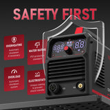 YESWELDER Plasma Cutter 65Amp Non-High Frequency Non-Touch Pilot Arc, Digital Display DC Inverter 110/220V Dual Voltage Blowback Plasma Cutting Machine CUT-65DS PRO YESWELDER