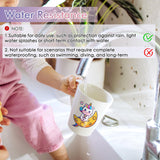 Koala Printable Vinyl Sticker Paper for Inkjet Printers - 20 Sheets Glossy White Water-Resistant Adhesive Label Paper - 8.5x11 Inch, Tear-Resistant, Removable KOALA PAPER