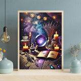 Diamond Painting Kits for Adults,5D Magic Book Diamond Divination Beginner Diamond Painting Kit, DIY Diamond Painting Gem Art Kits for Gift Home Wall Decor 12x16inch GOUOYANA