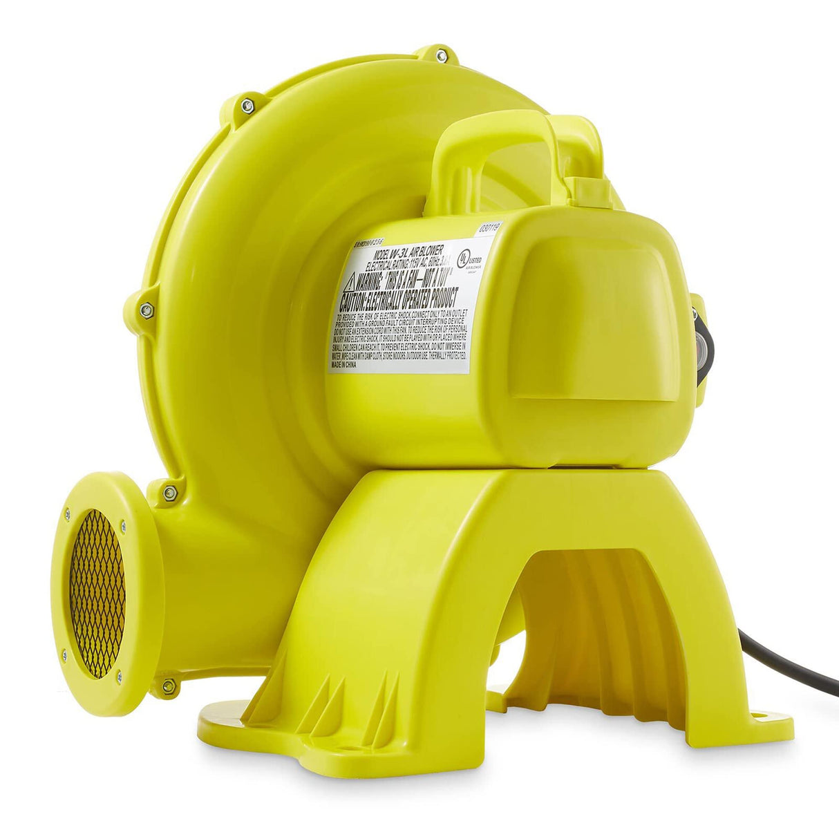 Cloud 9 Inflatable Rocket Bounce House with Blower, Bouncer for Kids with Two Slides and Large Jumping Area Cloud 9