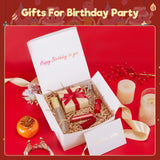 MESHA 8x8x4 Gift Box 10 Pack White Gift Boxes with Lids, DIY Bridesmaid Proposal Box, Recyclable,Foldable Box for Wedding, Birthday Party MESHA