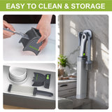 Jonscook Fresh Meat Slicer, Manual Fresh Meat Cutter Food Slicer, Fresh Meat Slicing Shredding, Meat Cleavers -Gray Jonscook