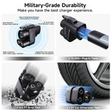 Tesla Supercharger Adapter, NACS to CCS Adapter, Fast Charge Your CCS1 EV at Tesla Superchargers, Electric Vehicle Charging Adapter for Ford, Rivian, GM, Volvo and Polestar EVs HUACAITU