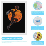 Basketball Girl Adults Diamond Painting Pictures DIY Art Crafts Kits for Home Wall Decoration 12"x16" Generic