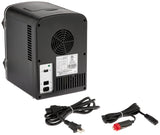 ARCTIC CHEF RMIS129-BLACK Mini Retro 6 Can Beverage Refrigerator-Black, 0.15 Cubic feet RCA