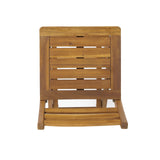 Christopher Knight Home Tundra Outdoor Foldable Wood Barstool Set, 2-Pcs Set, Natural Christopher Knight Home