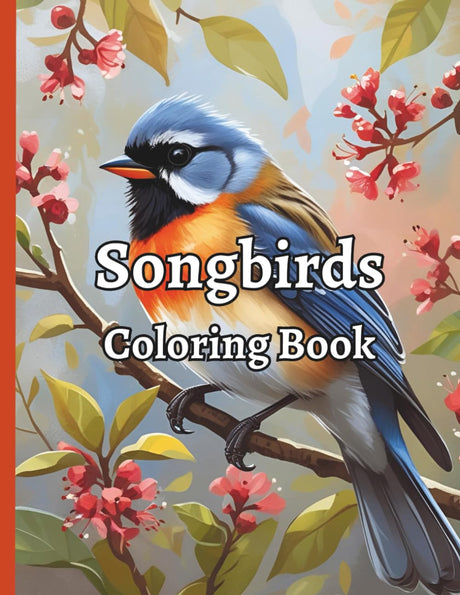 Songbirds Coloring Book Majosta