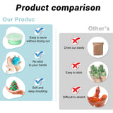 Drawdart Air Dry Clay- 36 Colors Modeling Clay Kit with 3 Sculpting Tools, Safe & Non-Toxic, Magic Foam Clay for Kids and Adults, DIY Molding Clay Gift for Boys and Girls Drawdart