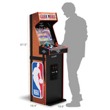 ARCADE1UP NBA Jam Deluxe 2-Player Control Panel Arcade Machine, built for your home, 5 foot tall cabinet with 3 classic games ARCADE1UP
