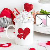 Small Heart Stencils for Painting on Wood Stone Reusable Love Stencils for Adults on Wood Fabric Rock Card Art Paint Wall Furniture Home Decor yhslmh