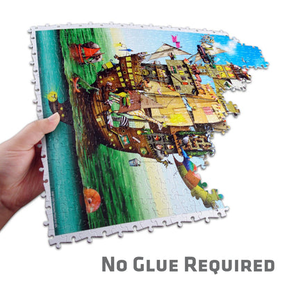 Pintoo Jigsaw Puzzles 4000 Piece for Adults - Strasbourg, Petite France Beautiful Plastic Puzzle for Home Decor Zero Dust Easy Storage [H1755]