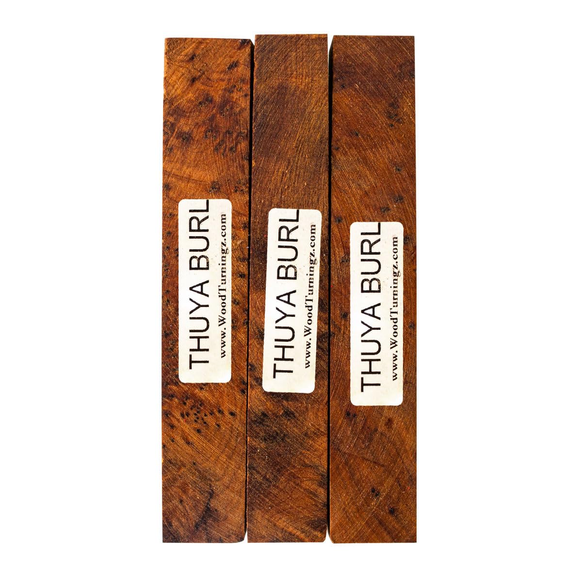 Thuya Burl Wood Pen Blanks (3-Pack) WoodTurningz