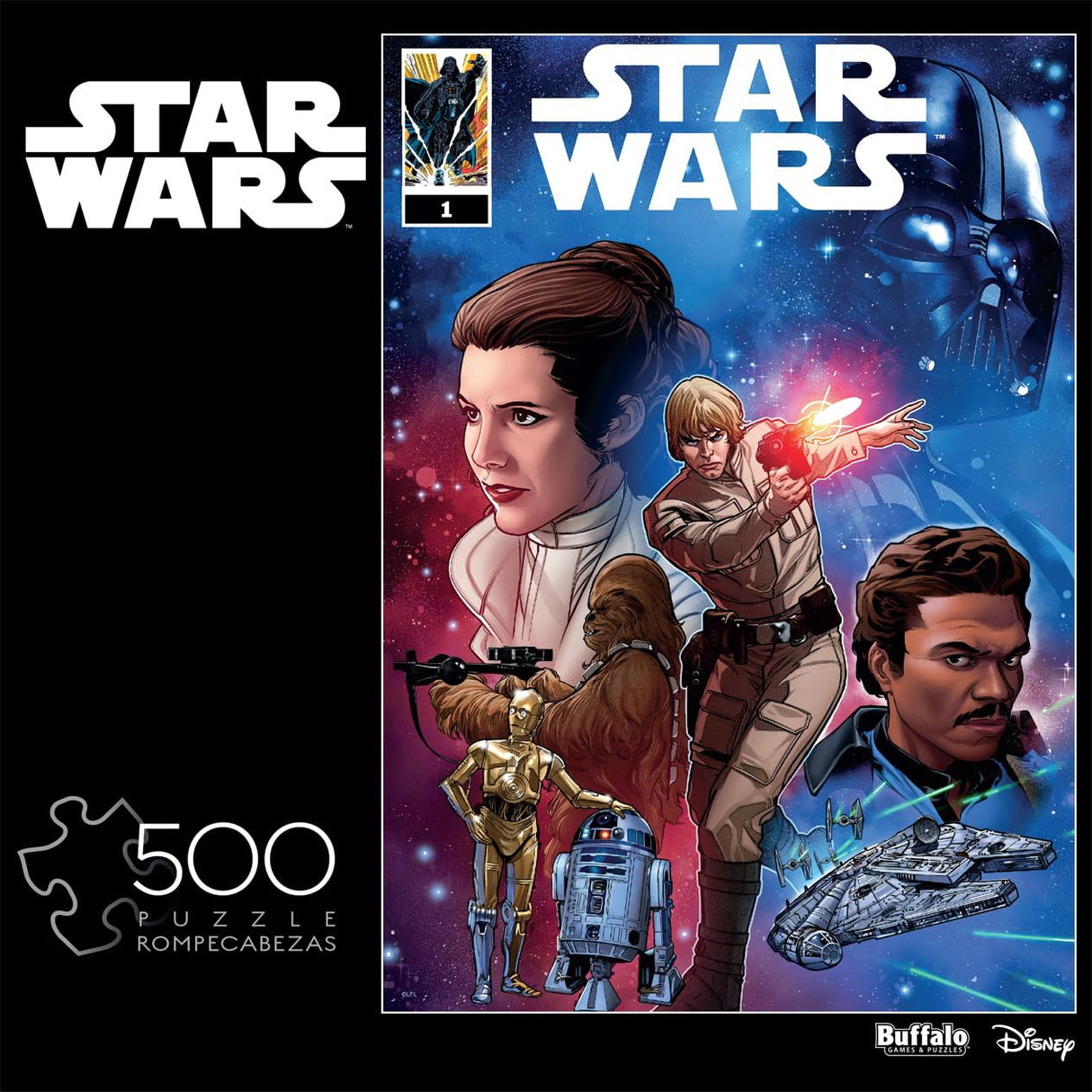 Buffalo Games - Star Wars - It is Pointless to Resist. - 500 Piece Jigsaw Puzzle for Adults -Challenging Puzzle Perfect for Game Nights - Finished Size is 21.25 x 15.00 Buffalo Games