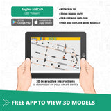 Engino STEM Toys, Physics Laws: Inertia, Friction & Circular Motion, Engineering Kit for Kids 9+, Creative STEM Projects, Gifts for Boys & Girls, Building Toys (6 Model Options) Engino