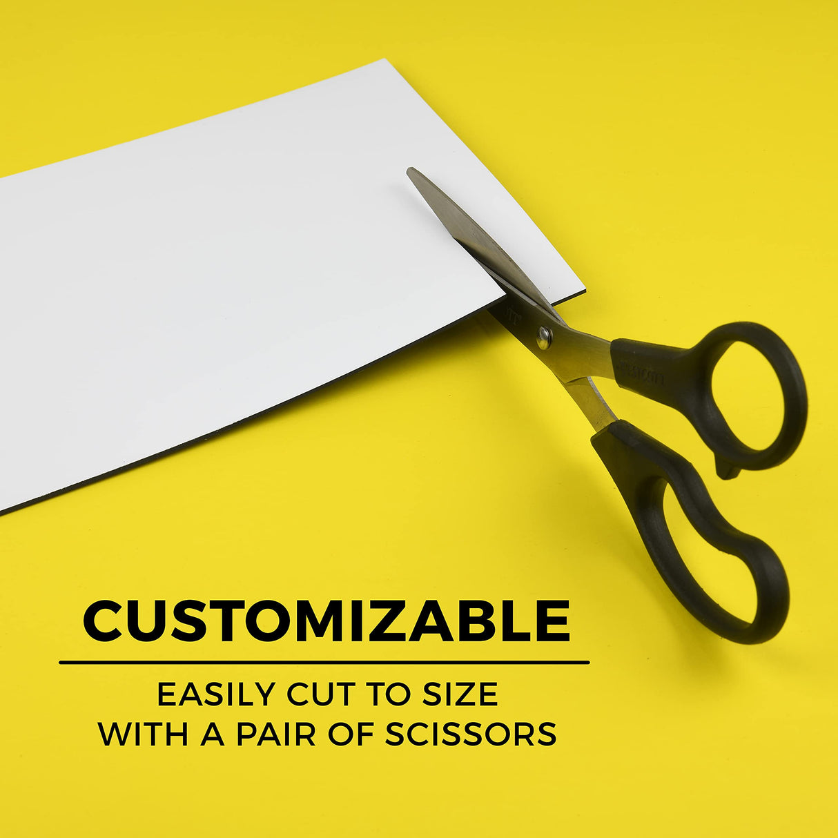 Set of 6 – Bumper Sticker Magnets, Bumper Magnet, Flexible Magnetic Bumper Sticker Sheet with Self Adhesive, Make Your Decal Transferable with These Durable Car Magnets, Size 12” X 4” Thickness 30 Mil GlossyEnd