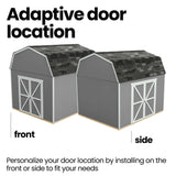 Handy Home Products Braymore 10x16 Do-It-Yourself Wooden Storage Shed with Floor Handy Home Products