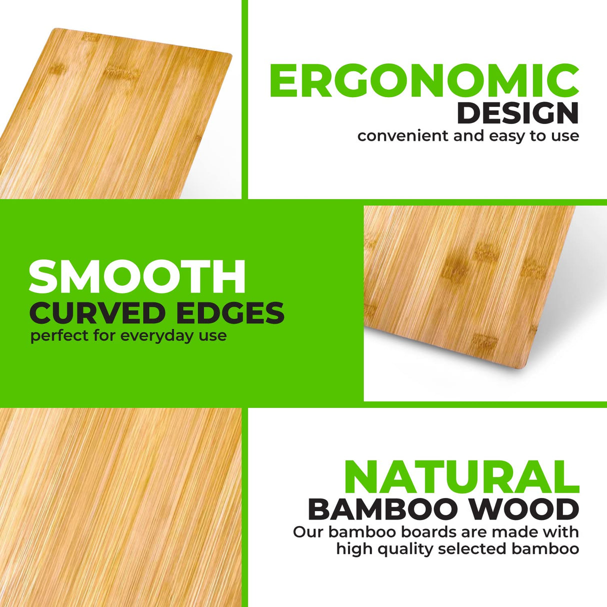 Bulk Plain Bamboo Paddle Cutting Board (Set of 10) | For Customized, Personalized Engraving Purpose | Wholesale Premium Blank Bamboo Board (Handle 13" x 6") Ven-Trap