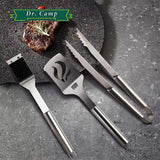 Dr. Camp 13 PCS Grilling Accessories, Grill Set, Grilling Set, Barbecure Utensils, Stainless Steel Dr.Camp