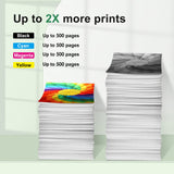 LC401XL Ink Cartridges for Brother Printer High Yield Replacement for Brother LC401 XL Ink Cartridges Work with Brother MFC-J1010DW MFC-J1012DW MFC-J1170DW Printer (4 Pack，Black Cyan Magenta Yellow) Anemec