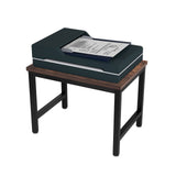 JOIN IRON Printer Stand, Desktop Stand for Printer, Storage Shelf, Book Shelf and File Shelf for Home Office (BRN) JOIN IRON