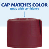 Rust-Oleum 334062 Painter's Touch 2X Ultra Cover Spray Paint, 12 oz, Satin Claret Wine Rust-Oleum