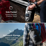 Kootek Camping Hammock 500 lbs Capacity, Portable Hammocks with Tree Straps & Attached Carry Bag, Camping Essentials Gear, Perfect for Outside Indoor Hiking Beach Backpack Travel Kootek