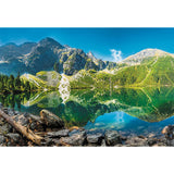 Trefl Morskie Oko Lake, Tatras, Poland 1500 Piece Jigsaw Puzzle Red 33"x23" Print, DIY Puzzle, Creative Fun, Classic Puzzle for Adults and Children from 12 Years Old Trefl