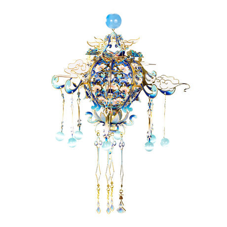 MU 3D Metal Puzzles Model Kits Building for Adult to Build Scented Sachet A, Ancient Palace Miniature Assembling, Birthday DIY Gifts and Home Decor MU